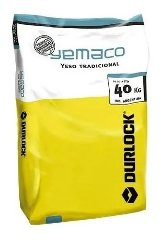 Yeso blanco Yemaco x 40 kg