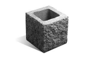 Ladrillo Corblock Simil Piedra Mitad Esquinero 19x19x19 (SP 20 M ESQ)