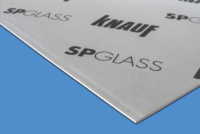 knauf placa p/Semicubiertos 12,5 x 2.40 (SP Glass)