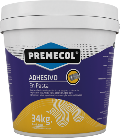 Premecol en Pasta x 7 Kg (Placas Yeso)