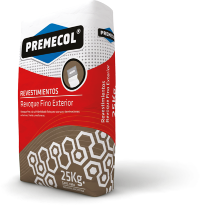 Premecol revoque fino exterior x 25 kg