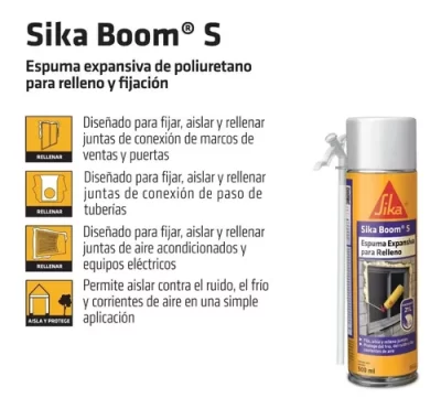 Sikaboom x 500 cc (Espuma poliuretano)