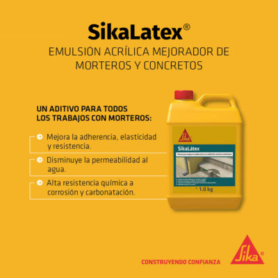 Sika latex x 2 Lts (Carpetas)