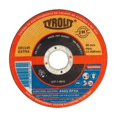 Disco 115 (4.5)x1.6×22 / C.Metal / C. Plano